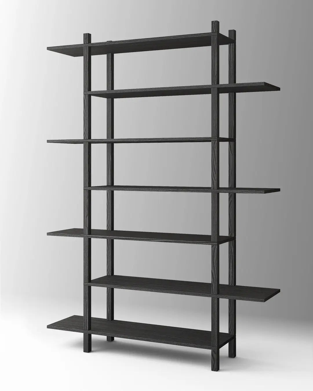Compact wood bookshelf – Jack frame offers clean storage with decorative appeal