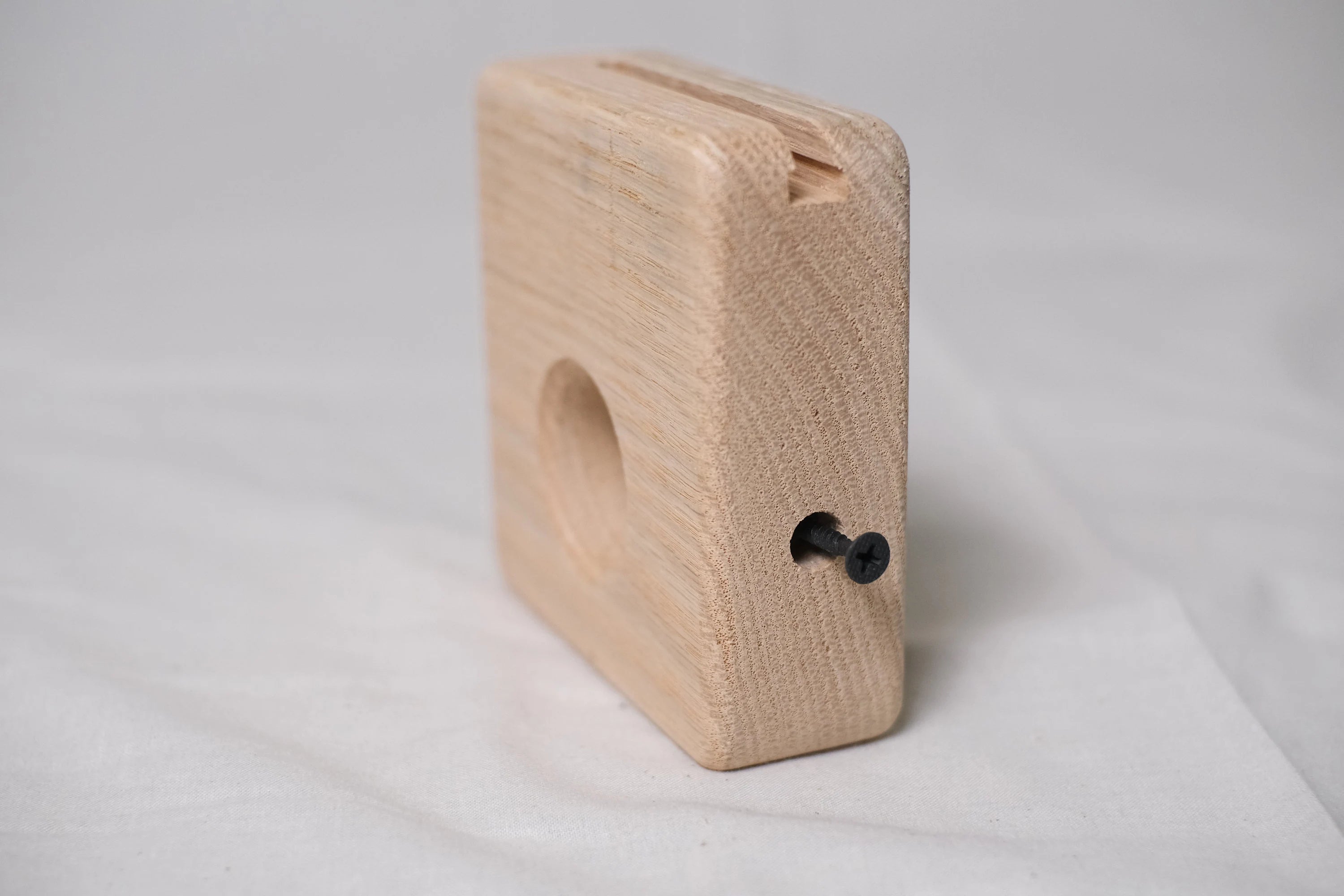 Handmade wooden curtain rod holders – perfect for classic or modern interiors