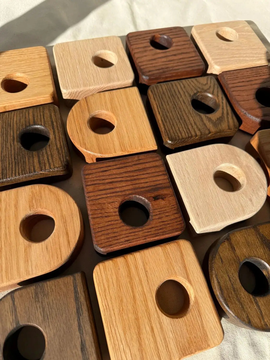 Wooden curtain rod support brackets – eco-friendly and handcrafted
